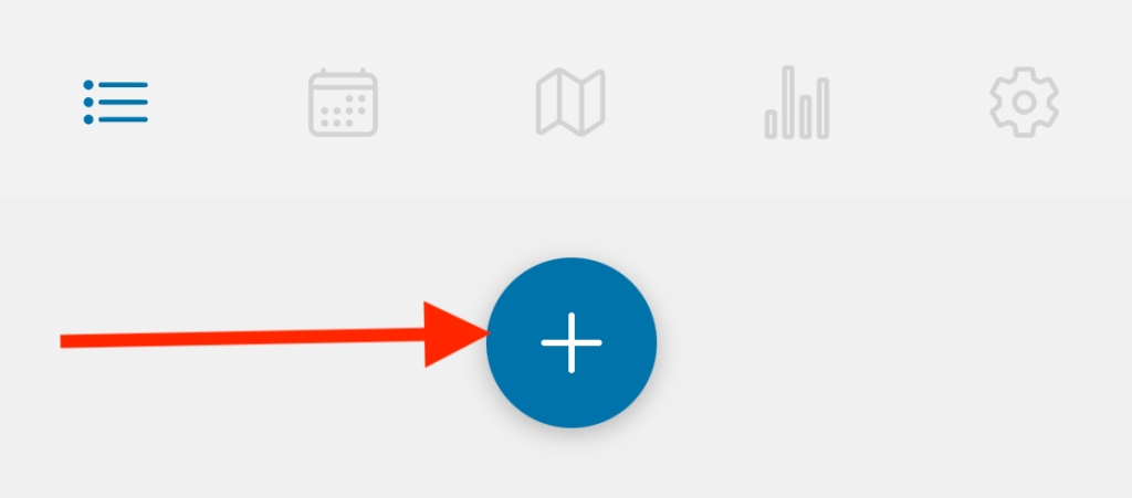 Log A Session Button - Surf Journal App
