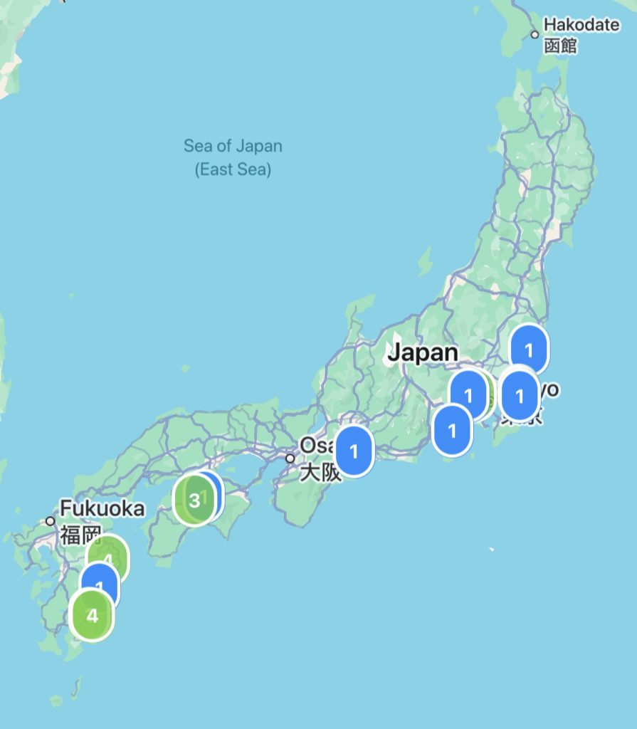 Surf Map - Japan | Surf Journal App