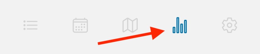 Surf Statistics Screen Icon - Surf Journal App